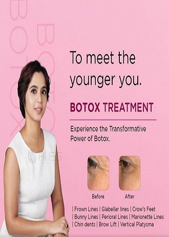 Doctor performing advanced under eye dark circle treatment at Hues Aesthetic Clinic Madurai