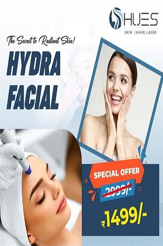 Specialist performing PRP vampire facial treatment at Hues Aesthetic Clinic Madurai